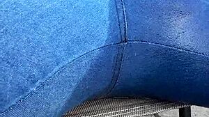 Piss soaks wife’s jeans