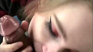 Hardcore video finds blacked BBC getting turned at the hands of small titted blonde slut