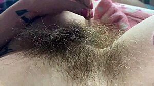 Amateur teen has huge clitoris rubs his pussy in the forest