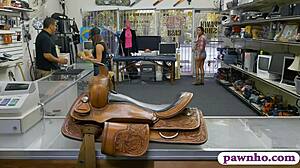 pretty amateur brunette anal fucked by nasty pawn dude