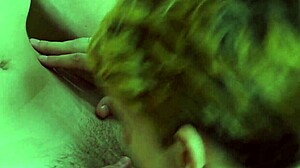 Putting out the fire a lot of cum on face