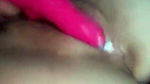 Blonde Teen 18+ Uses Rose Vibrator