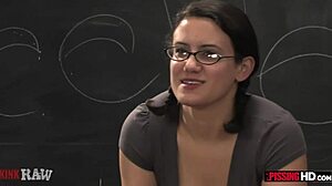 Busty brunette babe penny play, 'watch me get covered in pee,' she says while masturbating