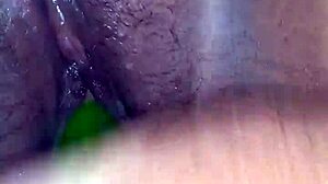 Moaning fat teen with big black cock