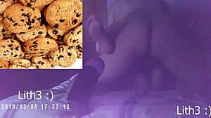 Watch me give her a hard fuck while watching movies!