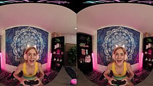 Vrallure's Calming Early Morning Routine With Petite Blonde