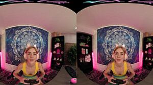 Vrallure's Calming Early Morning Routine With Petite Blonde