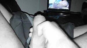 detailed masturbation session with penis stroking and hand movements in private setting