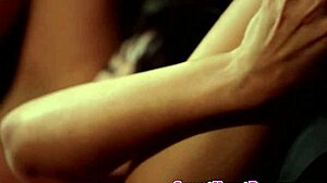 I love watching this lesbian teen get oral from a milf babe