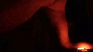 Finding hot buns in the dark kitchen 😊