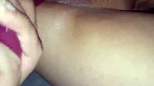 Married Mexican Couple Experiments with Dildo in First Double Penetration Ending Creampie