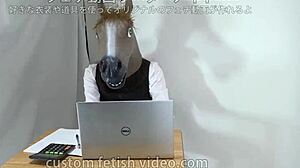 Giant balloon inflates pregnant woman's maternity wear