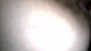 Interracial couple in doggy style position