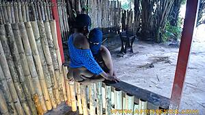 sexy ass grabbing leads to intense pussy masturbation.