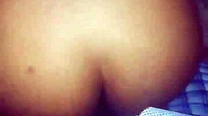 Another hot home sex session with riding and blowjob for hubby 😏