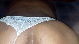 fucking a passive guy in lingerie, so hot!