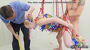 Nasty cutie brought into anal asylum for uninhibited therapy sessions