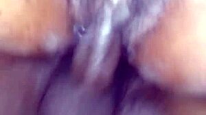 Ebony Babe Squirts On Big Black Cock Hard