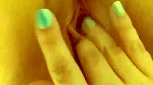 Girlfriend With Big Tits Teases And Fingers Herself On Homemade Camera