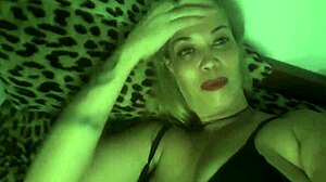 Blonde Amateur Shows Pussy To Tattooist While Finishing Tattoo In POV