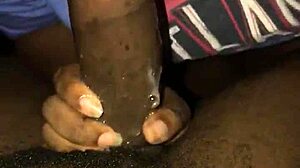 Sloppy Blowjob On Big Black Cock With Monster Size