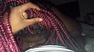 Bbw gives sloppy deepthroat to fat cock