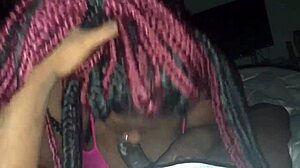 Bbw gives sloppy deepthroat to fat cock