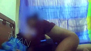 unfaithful wife feels cock on huge tits