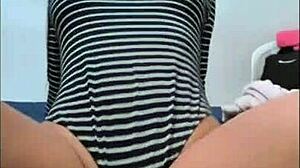 Sitting on the dick, feeling every inch.