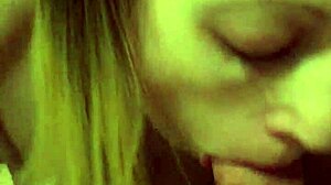 Erica Mongold Sucks Fat Dick for Tits Cum Load