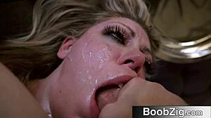 tatted slut fucked in luxurious house 😈