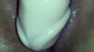 Retro Amateur Video Featuring Hairless Shaved Pussy And Dildo Toys