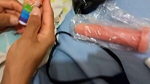 my first tyme with anal plug and ass wrecked