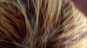 Blonde helps painter, no condom, cum on ass 😏