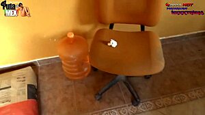 Latina Milf Sucks Stranger's Cock In Office While Others Watch, Feeling Exposed And Aroused Outdoors