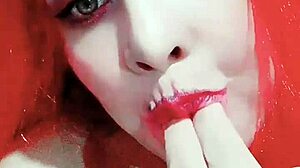 Chica Leche is carefully practicing her licking skills in this Argentinian video. Watch closely now.