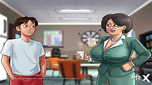 Summertime Saga: You have to draw each other in episode 4 scene 32!