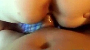 White pornstar wife sucks cock and takes it doggystyle in tight pussy with creampie