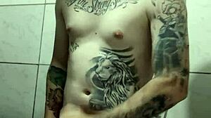 Enjoying a Shower During Video Call