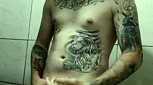 Enjoying a Shower During Video Call