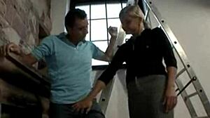 check out this hot blonde German milf and her impressive body