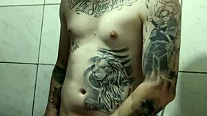 Enjoying a Shower During Video Call