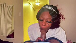 On her birthday, the gift turned into a treat with riding, deepthroat, and doggystyle.