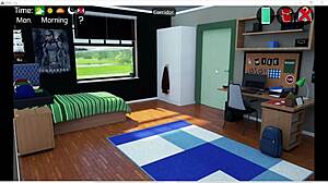 Milf With Big Tits Kisses College Girl In Milfy City Hentai