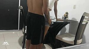 Wife Gives Morning Blowjob And Swallows Cum