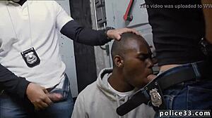 Gay Bears Caught Shoplifting By Police, Leading To Caboose Fucking.