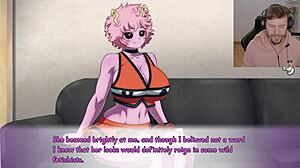 what if mina ashido dropped off my hero academia waifu hub uncensored