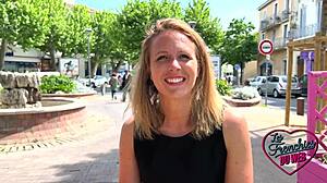 Julie milf timide se d�vergonde devant la cam�ra