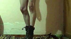 Innocent young person explores new experiences