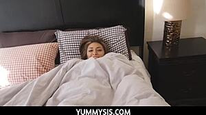 Stepsister Kara Faux Craves Her Step-Brother's Attention